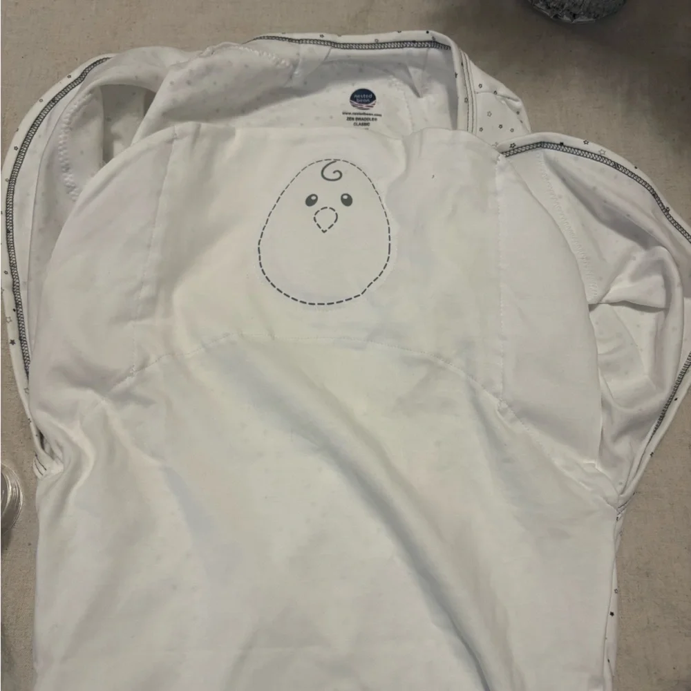 Nested Bean Zen Swaddle with Star Pattern